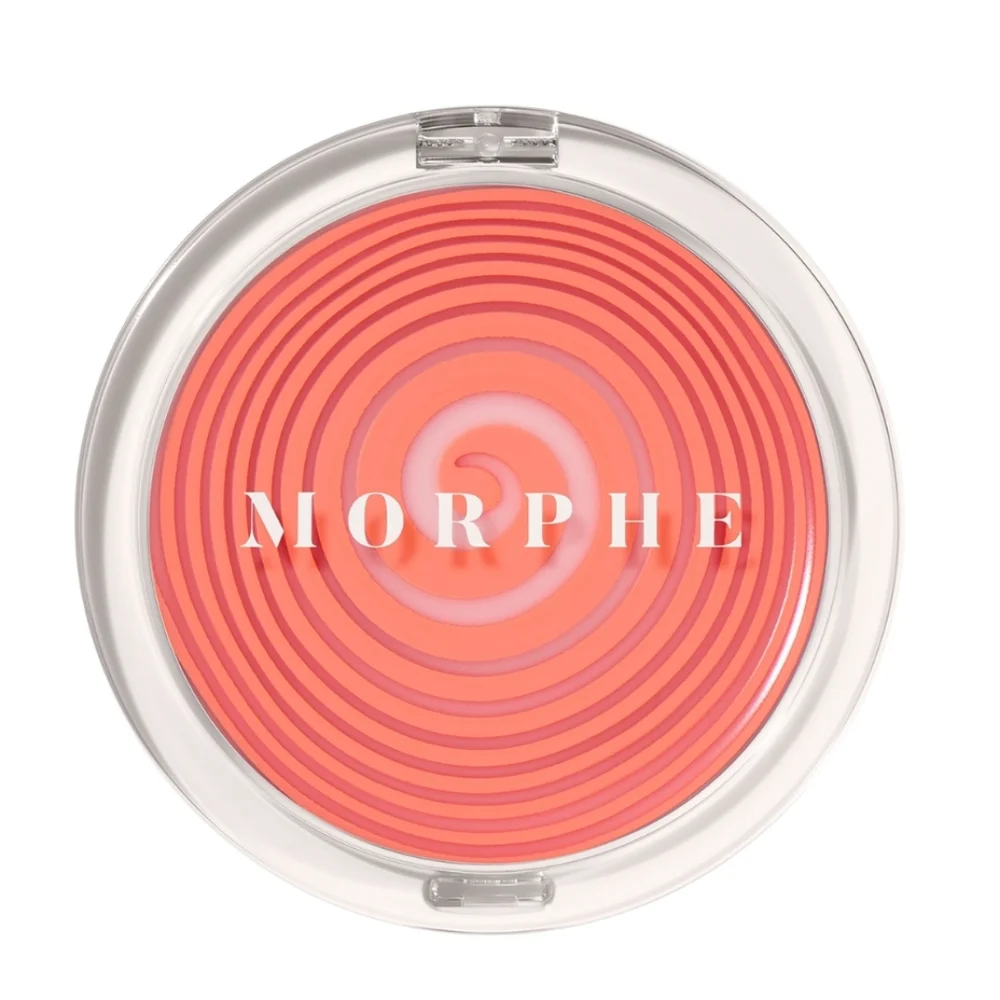 Morphe Huephoric Rush 3-in-1 Silk Blush Shade: Addicted (apricot) 🆕